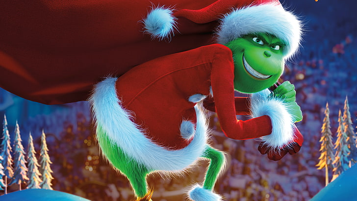 the grinch, 2018 movies, 8k, hd, 4k, animated movies, 5k
