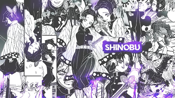 HD wallpaper: Kochou Shinobu, Kimetsu no Yaiba, anime, anime girls |  Wallpaper Flare