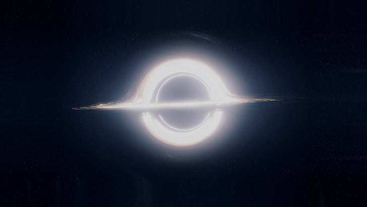 space, Interstellar (movie), black holes, supermassive black hole