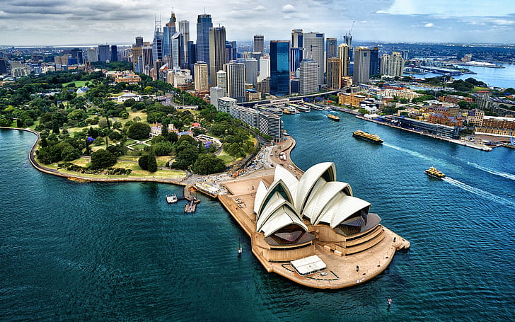 city, Sydney, Sydney Opera House, photography, Australia