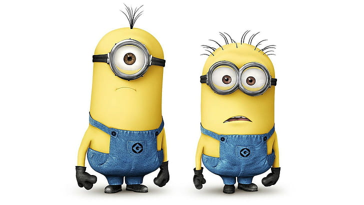 minions, Despicable Me, animated movies, HD wallpaper