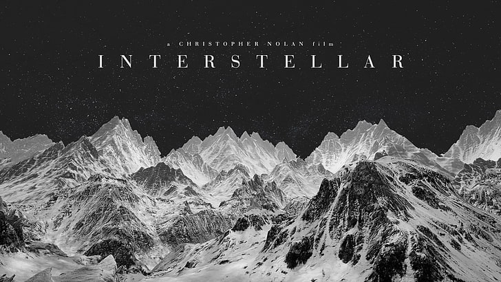 Interstellar digital wallpaper, Interstellar (movie), Christopher Nolan