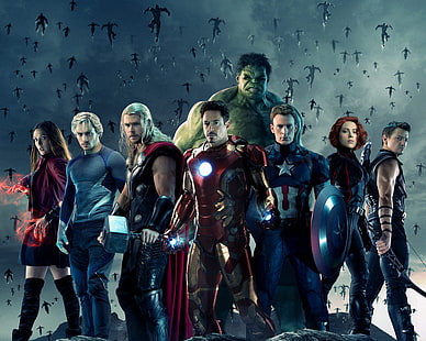 HD wallpaper: Avengers poster, Scarlett Johansson, Heroes, Hulk, Girls,  Iron Man | Wallpaper Flare