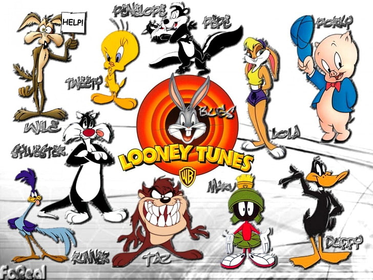 4800x900px Free Download Hd Wallpaper Tv Show Looney Tunes Collage Wallpaper Flare