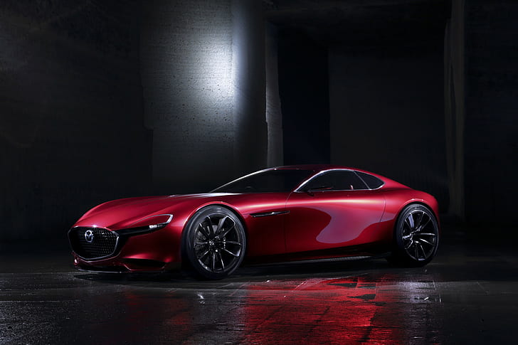 Mazda, rx-vision, rotary engines, Mazda RX-8, Rx-7, concept cars