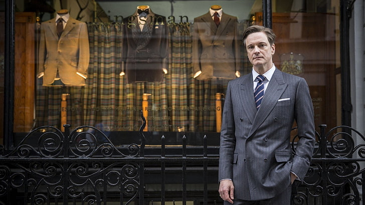 Movie, Kingsman: The Secret Service, Colin Firth, well-dressed, HD wallpaper