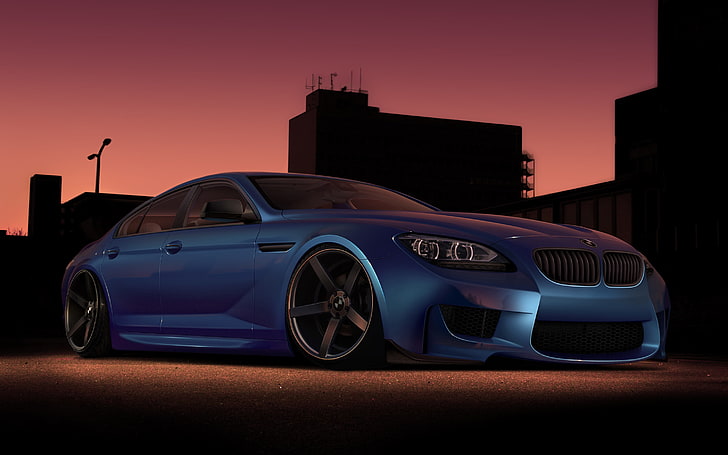 HD wallpaper: blue BMW sedan, car, tuning, rechange, virtual tuning, BMW M6  Gran Coupe | Wallpaper Flare