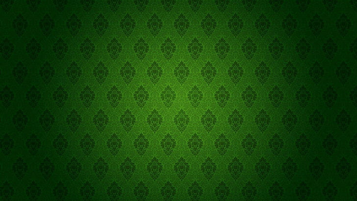HD wallpaper: Vintage floral pattern, green floral print textile, abstract  | Wallpaper Flare