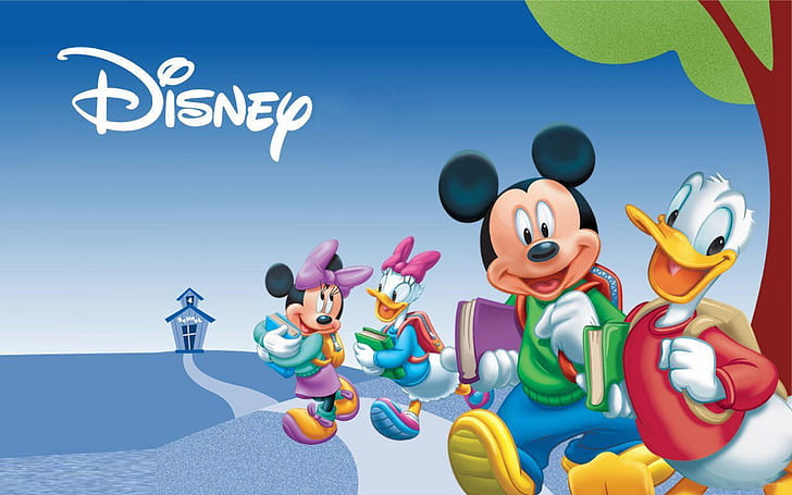 Mickey Mouse With Donald Duck Disneywallpaper Hd