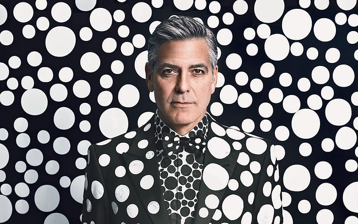 George Clooney Portrait, actors, celebrity, celebrities, hollywood