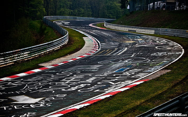 Graffiti, Motorsports, Nurburgring, Race Tracks, road