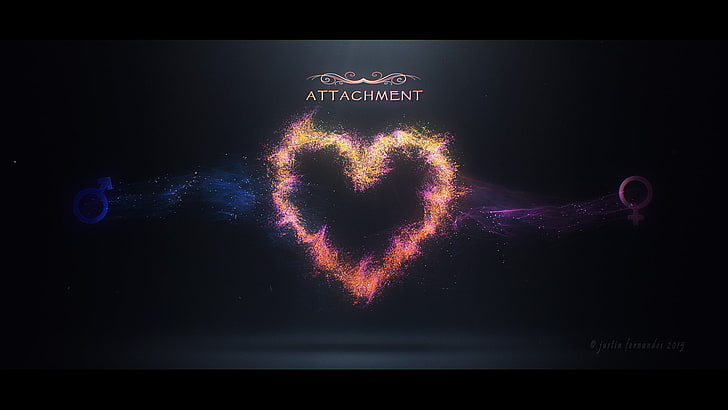 love, particle, abstract, text, heart, writing, creativity, HD wallpaper