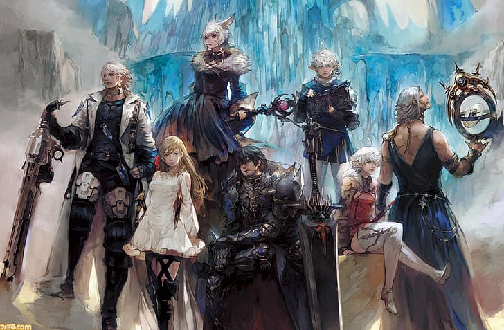 fantasy art, artwork, Final Fantasy, Final Fantasy XIV: Shadowbringers, HD wallpaper