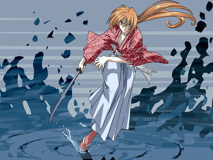 anime, Himura Kenshin, Manga, Rurouni Kennshin, Shishio Makoto, HD wallpaper