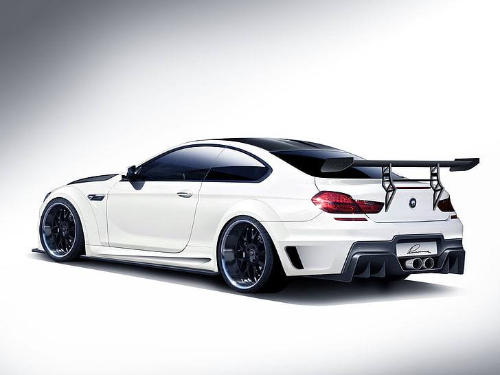 tuning, BMW, white, rear, kit, 6 Series, CLR 6 M, Lumma Design