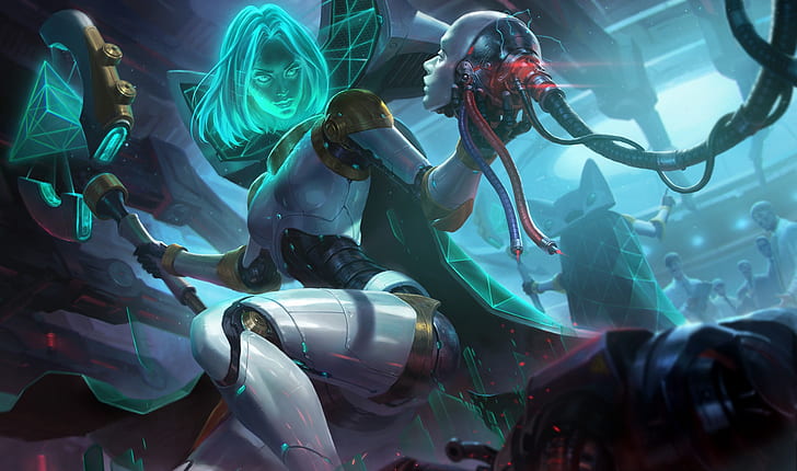 League of Legends, PC gaming, cyber, cyborg