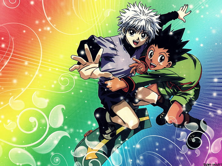 Hunter x Hunter Gon And Killua Leorio Paradinight HD Anime Wallpapers, HD  Wallpapers