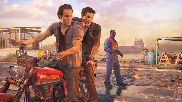 Uncharted 4: A Thief's End, Nathan Drake, Samuel Drake, video games