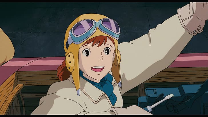 Studio Ghibli, #红猪, screen shot, Porco Rosso, HD wallpaper