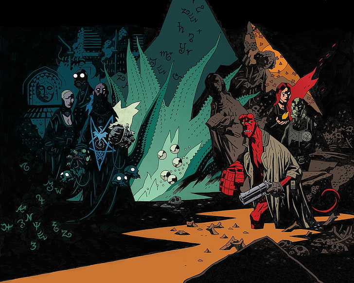Hellboy, Comic, Comics, HD wallpaper