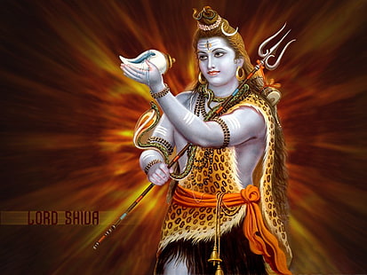 HD wallpaper: Loard Shiva, Lord Shiva wallpaper, God, gold, one person,  history | Wallpaper Flare