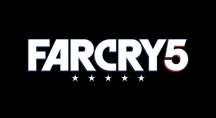 Far Cry 5 Logo, Games, text, communication, western script, copy space