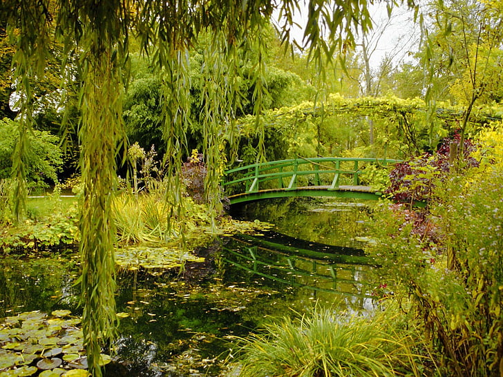 france, garden, giverny, monet, nature, normandy