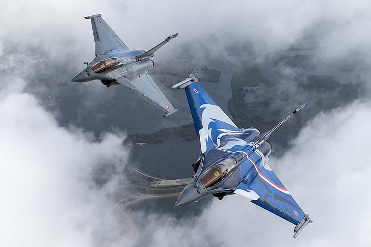 Jet Fighters, Dassault Rafale, Aircraft, Warplane, HD wallpaper