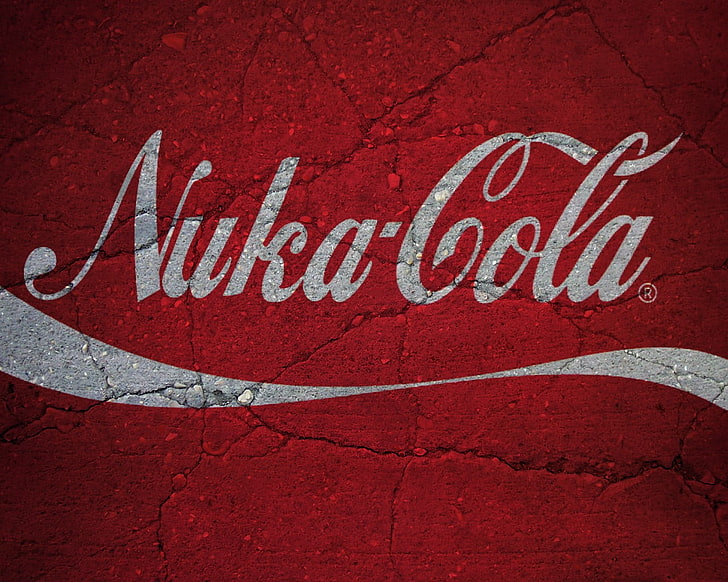 Nuka-Cola, Coca-Cola, Nuka Cola, Fallout, video games, communication, HD wallpaper