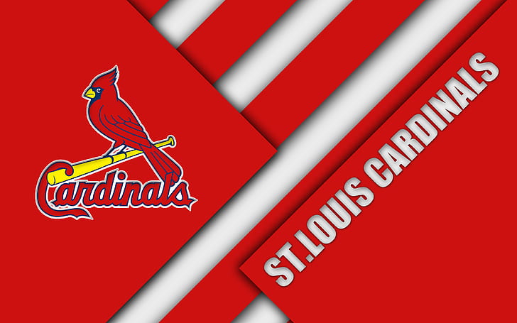 Baseball, St. Louis Cardinals, Logo, MLB, HD wallpaper