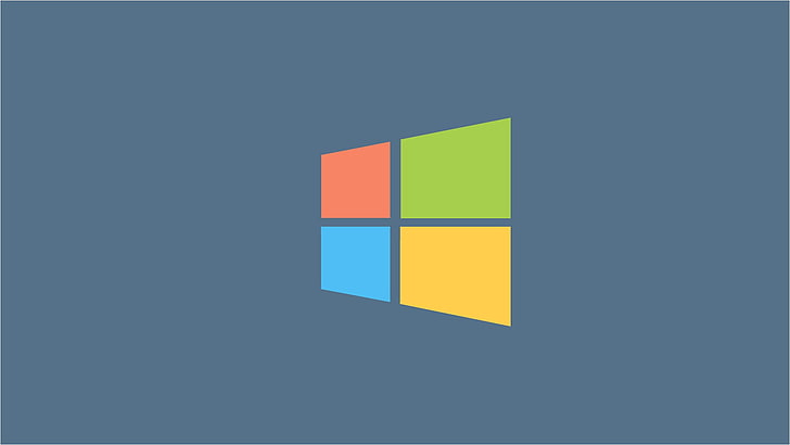 Windows 10, Microsoft Windows, multi colored, reminder, copy space HD wallpaper