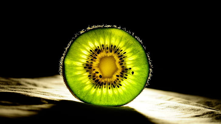 Kiwi Still Life, fresh, green, new zealand, fruit, 3d and abstract