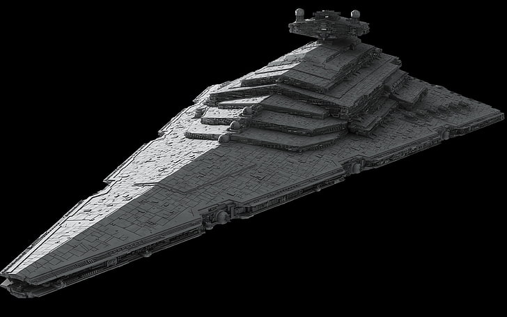 gray spaceship, Star Wars, low angle view, architecture, built structure