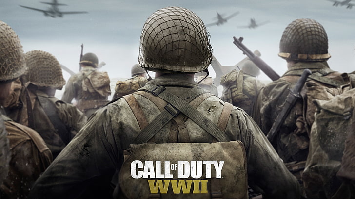 Call of Duty WW2, government, weapon, security, armed forces, HD wallpaper