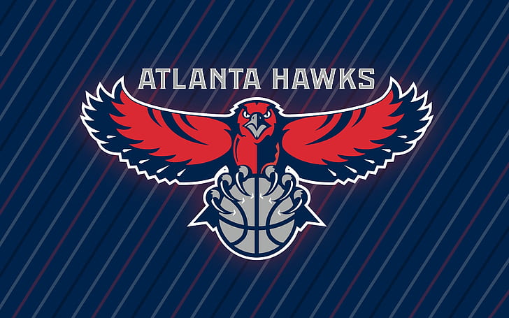 Basketball, Atlanta Hawks, Logo, NBA, HD wallpaper