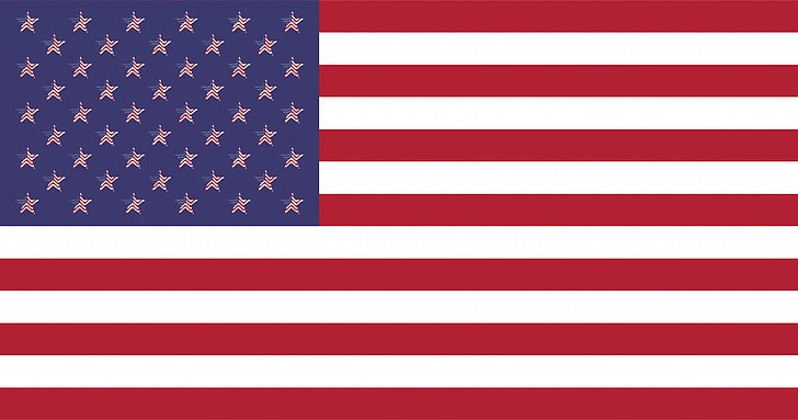 american flag  full size, pattern, striped, red, blue, no people, HD wallpaper