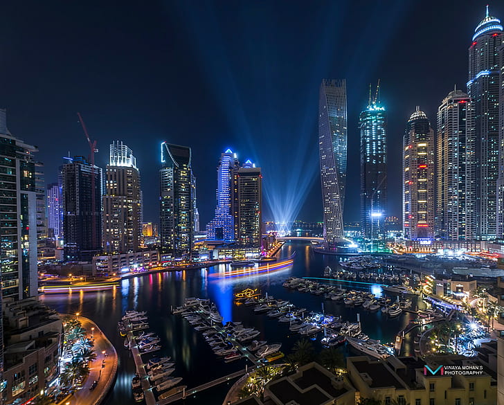 Dubai marina 1080P, 2K, 4K, 5K HD wallpapers free download | Wallpaper Flare