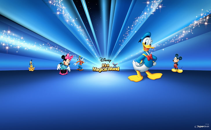 HD wallpaper: Disney Characters Blue, Donald Duck illustration, Cartoons,  Old Disney | Wallpaper Flare