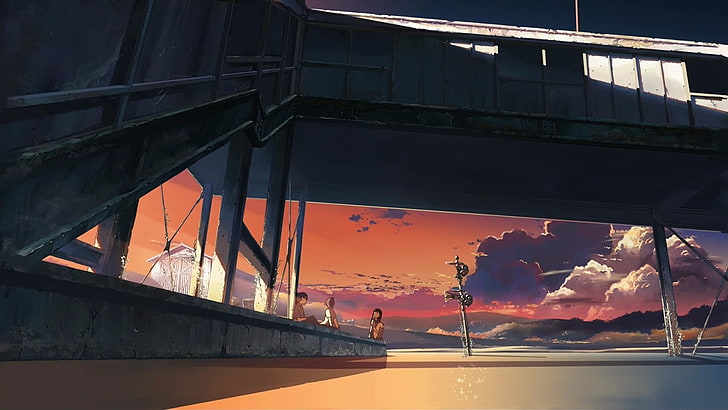 The Place Promised In Our Early Days, anime, architecture, built structure, HD wallpaper