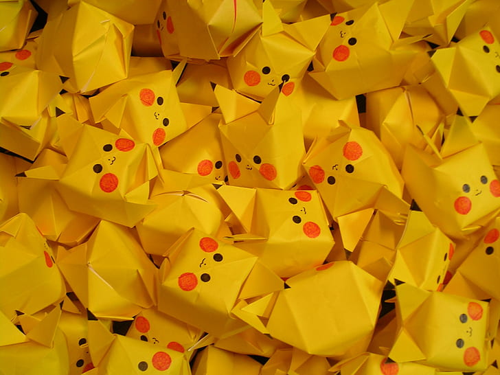 HD wallpaper: ?Pokemon Picachu Cubes?, pikachu paper box lot, very-cute,  pokemon-picachu-cubes | Wallpaper Flare