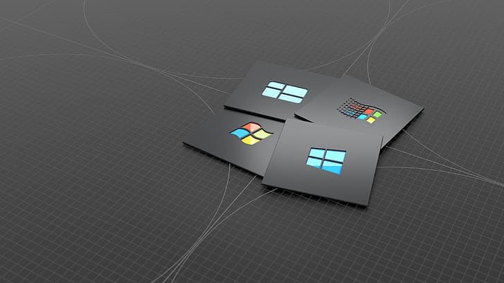 Windows 10, windows logo, Windows 7 HD wallpaper