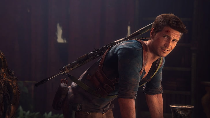 Uncharted 4: A Thief's End, Nathan Drake, video games, one person, HD wallpaper