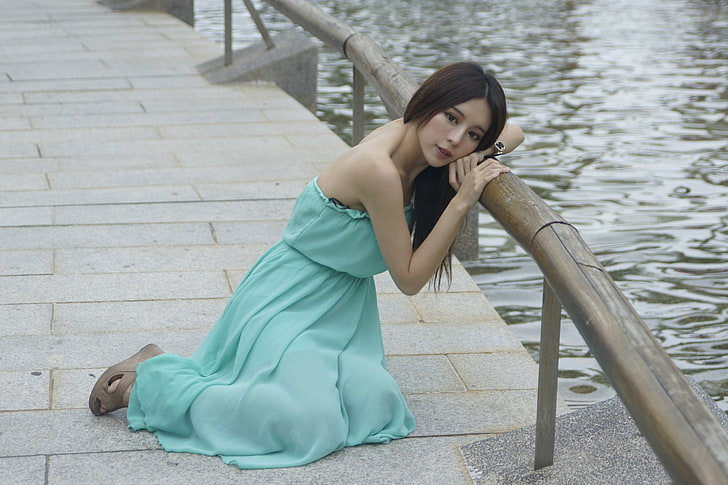 HD wallpaper: Models, Zhang Qi Jun, Asian, Girl, Julie Chang, Taiwanese ...