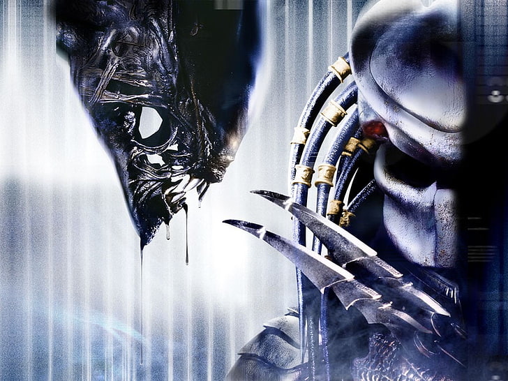 Alien versus Predator digital wallpaper, Alien vs. Predator, aliens