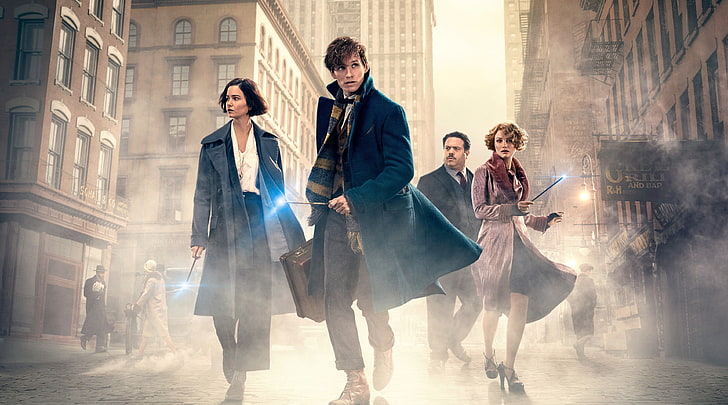 fantastic beasts and where to find them 4k  pc desktop, architecture, HD wallpaper
