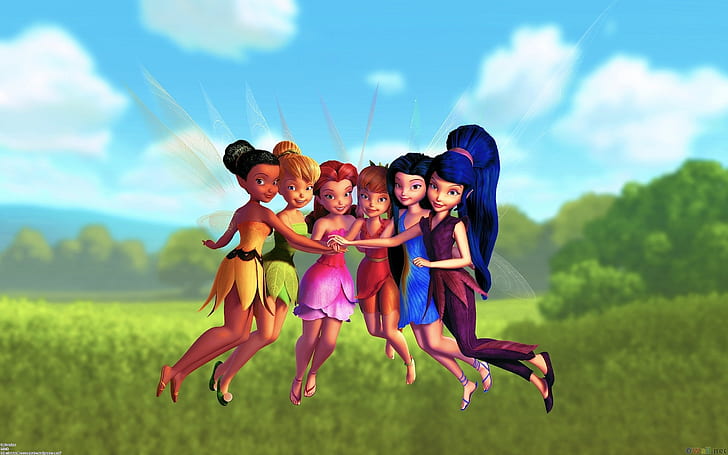 Disney Movie Tinkerbell, background, princesses