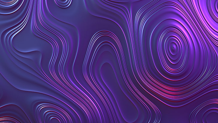 shine, purple, violet, digital art, glow, pattern, 5k uhd, line, HD wallpaper