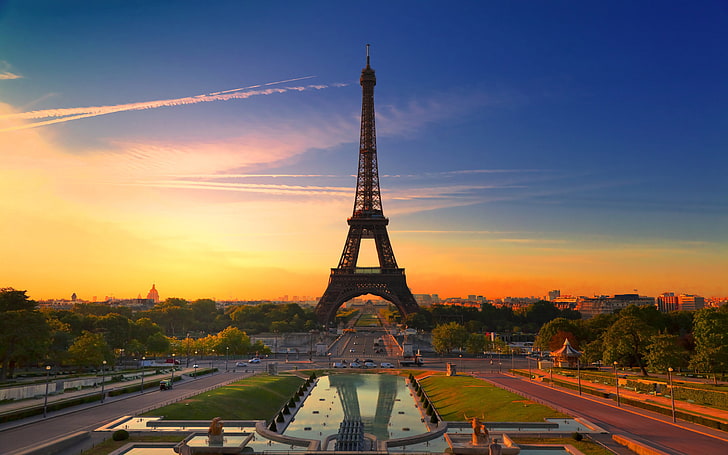 HD wallpaper: Paris Eiffel Tower