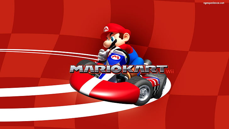 Hd Wallpaper Mario Kart Wii Flare - Mario Kart Wallpaper Wii