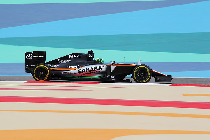 Formula 1, Force India, mode of transportation, competition, HD wallpaper